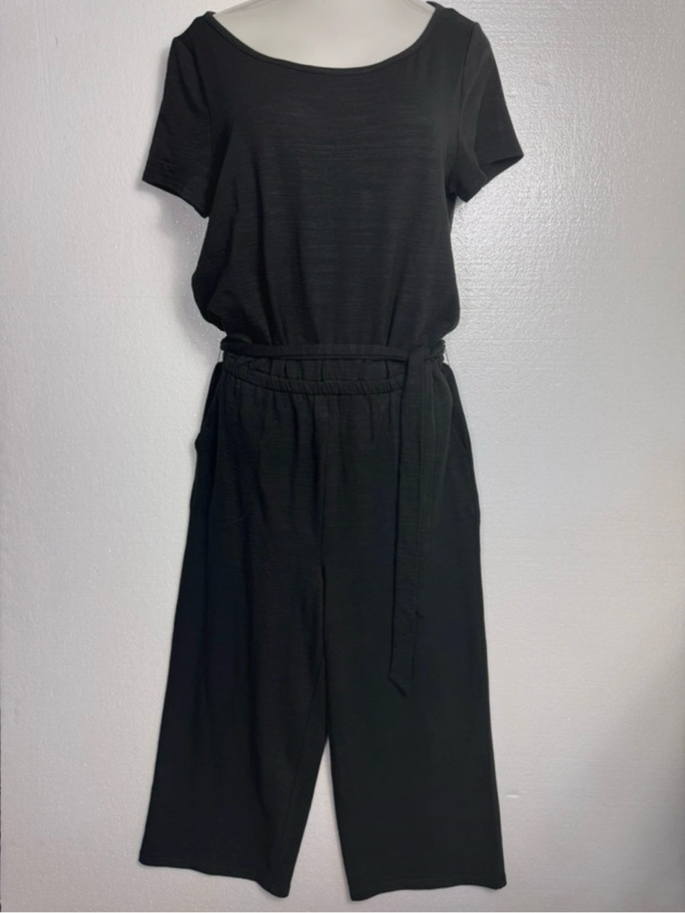Talbots loungewear jumpsuit grey size L NWT